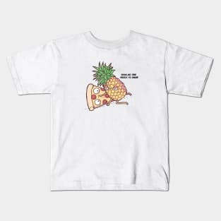 Demetri's Pineapple Pizza shirt Kids T-Shirt